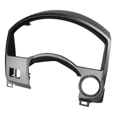 Imagem de Painel de painel para painel de instrumentos, painel de cobertura de medidor 68240-7S000 compatível com Nissan Titan Armada 2004 2005 2006 peças de reposição de plástico para painel