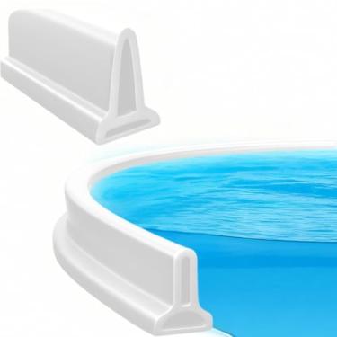 Imagem de Barreira de Agua Retenção em Silicone Vedação Area Molhada Banheiro Box Lavanderia(Branco)