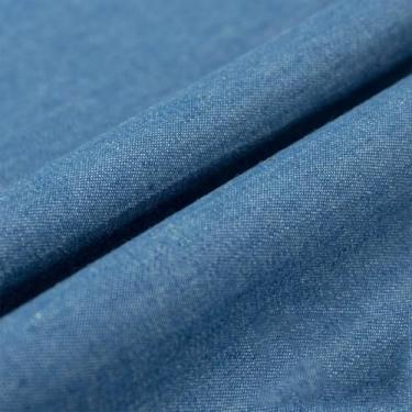 Imagem de Tecido Jeans Azul 150 X 100 Cm, Acessórios De Vestuário De Tecido Jeans De Algodão Para Costura De Calças, Jaquetas, Bolsas, 0,7 Mm De Espessura(0.7MM thick Blue 1,5x1.5M)
