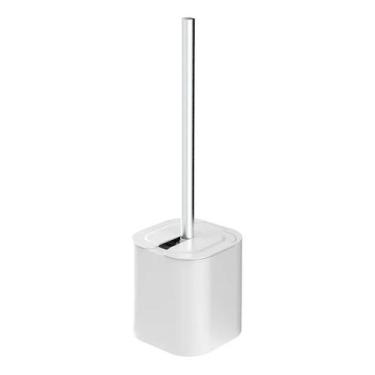 Imagem de Escova Sanitária De Piso Com Suporte Banheiro Dual Cores Limpeza Higie