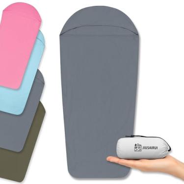 Imagem de Forros de saco de dormir ultraleves (cinza carvão)