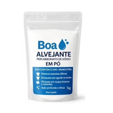 Imagem de PERCARBONATO DE SÓDIO TIRA MANCHAS 99,9% - 1 KG