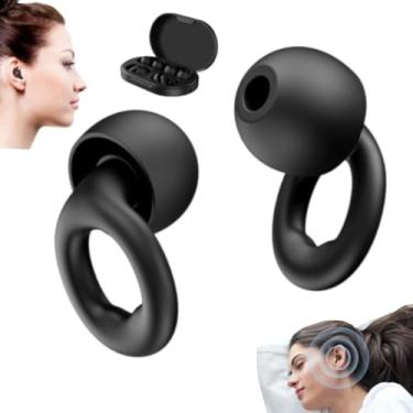 Imagem de NWX Protetor Auricular para Dormir| Abafador de Ruídos em Silicone Confortável | Tampão de Ouvido Reutilizável Anti Ronco para Sono Profundo Protetor Auricular Antirruído