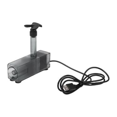 Imagem de SPYMINNPOO Filtro de Aquário Interno, Bomba Submersível Usb 2.8w para Tanques de Peixes, Tanques de Tartarugas, Design Compacto, Purificação de água Silenciosa