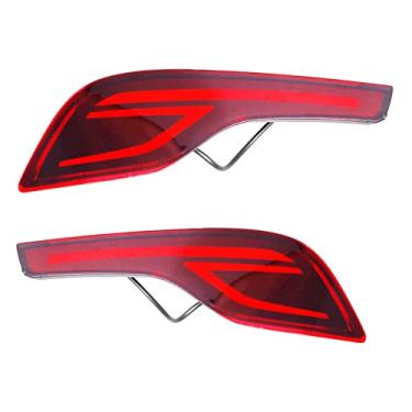 Imagem de Lâmpada refletora de para-choque traseiro LED piscante do carro luz de freio da cauda lâmpada de neblina apto para Honda CRV CR-V 2017-2021