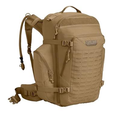 Imagem de CamelBak Mochila de hidratação tática BFM com bexiga reservatório Crux Spec de 2,835 g/3L Mil Spec - MOLLE, coiote