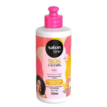 Imagem de Creme para Pentear Sos Cachos Mel Salon Line 300Ml