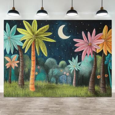 Imagem de Wild Baby Shower Pano de fundo infantil de aniversário para sessão de fotos, tema Wild The Things, cenário de parede para decoração de fotografia, banner, estúdio fotográfico, para fotos de 19,8 x 1,5