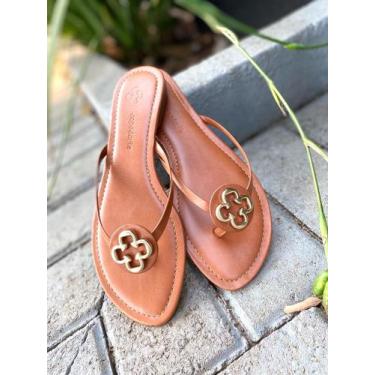 Imagem de Rasteira feminina Capodarte - camel