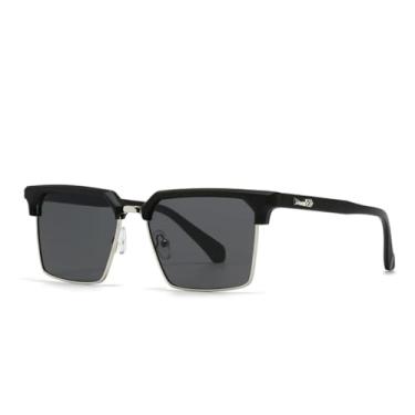 Imagem de JRLLFD Óculos de sol da moda masculino Uv400 (preto)