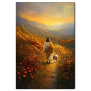 Imagem de Companions in Faith Impressão em tela Jesus Wall Art por Art Remedy, Gallery Wrapped, 16 x 24