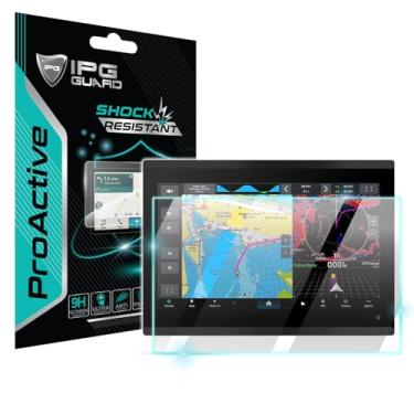 Imagem de IPG ProActive para Garmin GPSMAP 9013 / 9013xsv / 9213 / 9213xsv GPS/Chartplotter 13 polegadas película de dureza 9H película nano cerâmica ultra responsiva alta claridade antiarranhões para