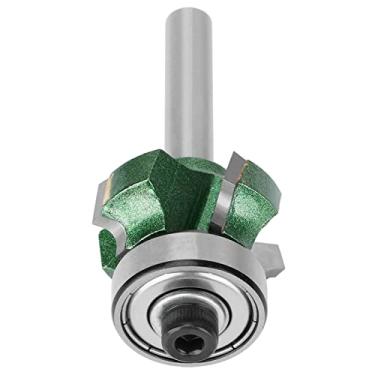 Imagem de Generic Cortador de Corte para Carpintaria R1/R2/R3 para Broca de Roteador Aparador de Bordas, Aparador Liso de Quatro Dentes para Espessura de 1-3 Mm, Aço de Tungstênio, para Projetos de Bandas de