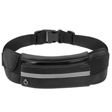 Imagem de Bolsa De Cintura Esportiva Leve – Com Bolso Para Celular E Suporte Para Garrafa De áGua, Ideal Para Correr E Para O Uso DiáRio(2)