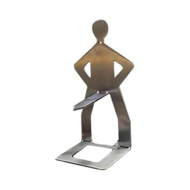 Imagem de Suporte Para Linguiça De Aço Inoxidável Para Churrasco, Ideal Para Cam