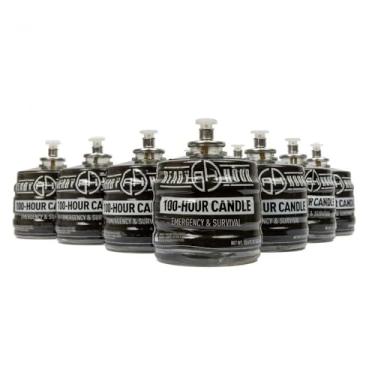 Imagem de Vela de 100 horas para emergências (pacote com 12)