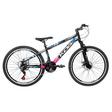 Imagem de Bicicleta Freeride Aro 26 Flay KOG 18v Freio a Disco Suspensão Diantei
