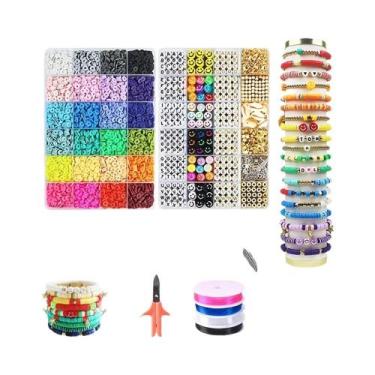 Imagem de Kits De Contas De Argila Polimérica Para Fazer Joias DIY, Pulseiras, C