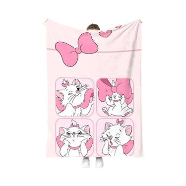 Imagem de Cobertor De Cama Com Estampa De Gato Anime, Edredom De Verão, Capa De 