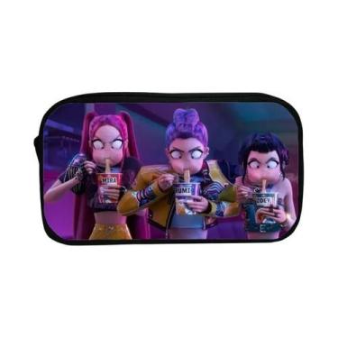 Imagem de Estojo Grande De Tecido Para Meninas, Estojo De Canetas Hunter Kpop Pa