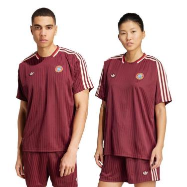 Imagem de Camisa Adidas Ícones Terrace do FC Bayern Unissex-Unissex