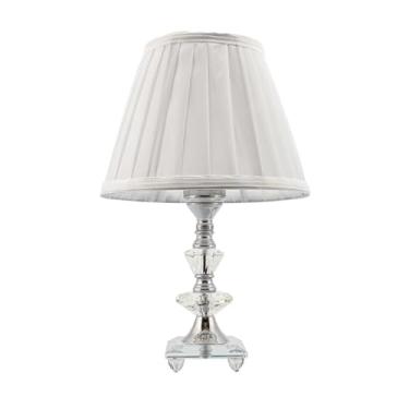 Imagem de Abajur Cristal Bivolt 35cm Mesa Quarto Sala(134)