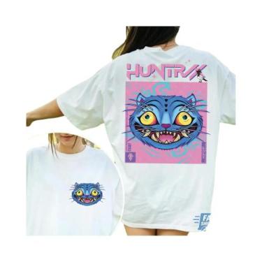 Imagem de Camiseta De Algodão Feminina De Verão, Moda Casual De Rua, Estilo Kpop