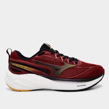 Imagem de Tênis Infantil Mizuno Space 5, Vermelho, 30
