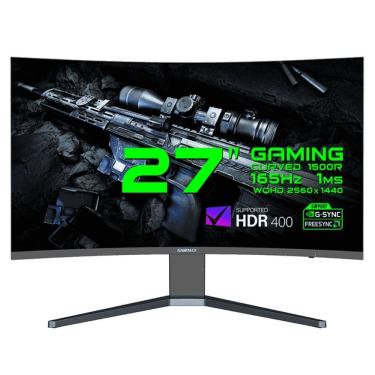 Imagem de Monitor Gamemax 27 Led 2.5k Tela Plana Black Gmx27f144q