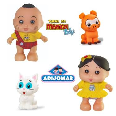 Imagem de Boneca Magali Cascão Vinil Fala Frases + Chovinista e Mingau - Turma D