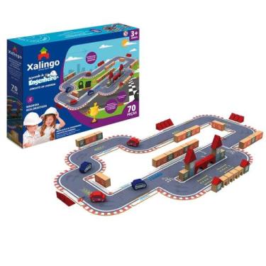 Imagem de Brinquedo de Construir e Montar Brincando de Engenheiro Circuito de Co