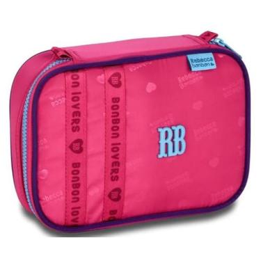 Imagem de Estojo Box Escolar Feminino Urban Mix Rebecca Bonbon Coleção 2026, Ros