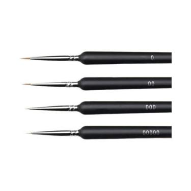 Imagem de Pincéis De Pintura Artística Extra Finos E Macios Para Gouache, Aquare