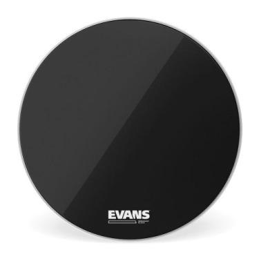 Imagem de Pele De Resposta Para Bumbo Resonant Black 22'' Evans BD22RBG