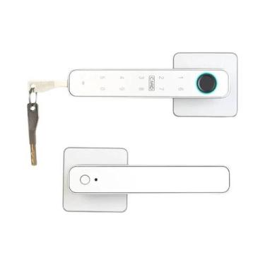 Imagem de Fechadura Digital Inteligente Com Teclado, Impressão Digital E Cartão 