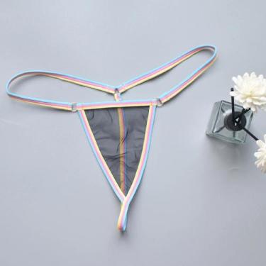 Imagem de Mini Biquíni Colorido Para Mulheres, Tanga Sexy, Lingerie Para Casais,