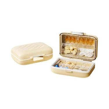 Imagem de Organizador De Pílulas Compacto E Portátil, Bloqueador De Luz, Armazen