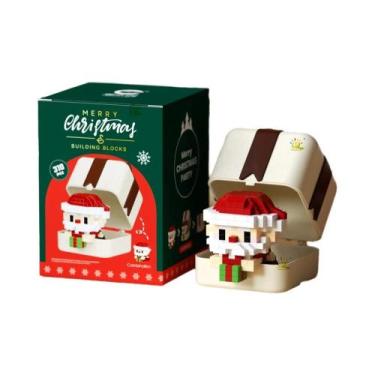 Imagem de Conjunto De Blocos De Montar De Natal HUIQIBAO MOC: Alce, Veado, Papai