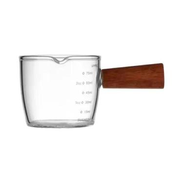 Imagem de Copo Medidor De Café Espresso 75ml 100ml, Jarra De Extração De Leite L