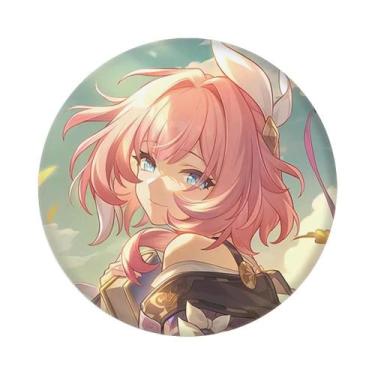 Imagem de Crachá De Cosplay De 58mm Do Jogo Honkai Star Rail: AMPHOREUS, Aglaea,