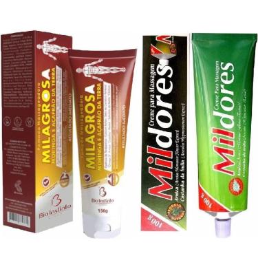 Imagem de Kit 3 Pomada Milagrosa 150G + 3 Pomada Mil Dores 100G
