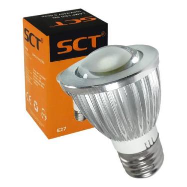 Imagem de Lâmpada Super Led Jdr 8w Bivolt E27 Frio Foco Dirigido - SCT, 110V/220