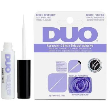 Imagem de Cola Transparente para Cílios Postiços com Água de Rosas e Biotina 5g 