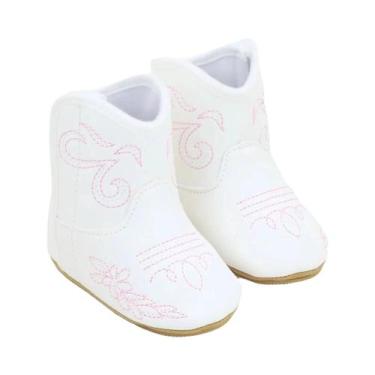 Imagem de Botas De Cowboy Unissex Para Bebês, Outono Inverno, Antiderrapantes, R
