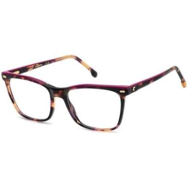 Imagem de Armação de Óculos Carrera 3060 Q0J - Marrom Havana 54 - Flexível-Feminino