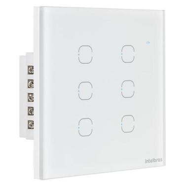 Imagem de Interruptor Inteligente Elsys EIW 1006 Touch Wi-Fi 6 Botões - INTELBRA