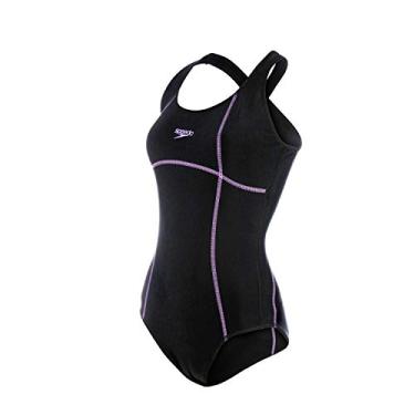 Imagem de Maiô Para Gestantes, Speedo, Cozy, Material Elástico com Costas Cross, tamanho 42 - Preto