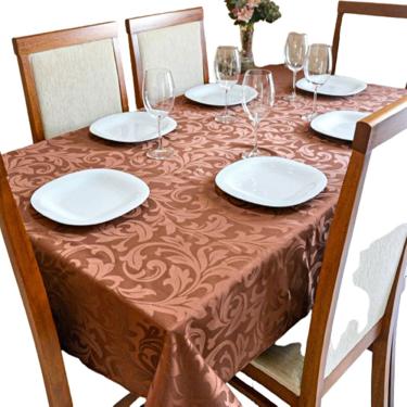 Imagem de Toalha de Mesa Jacquard 04 Lug Cozinha quadrada