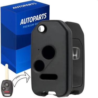 Imagem de Chave Canivete Honda Civic Fit Crv 2008 2009 2010 2011 2012 - Congratu