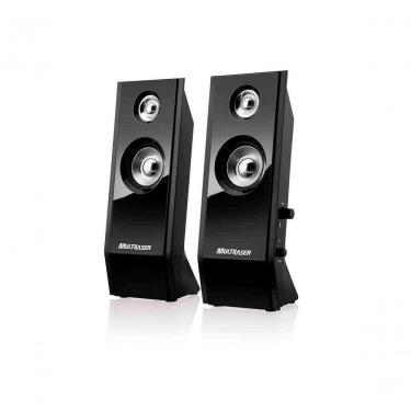 Imagem de Caixa de Som Shadow 20 USB SP091 8W RMS com Alimentação e Conectividade USB para PC e N...